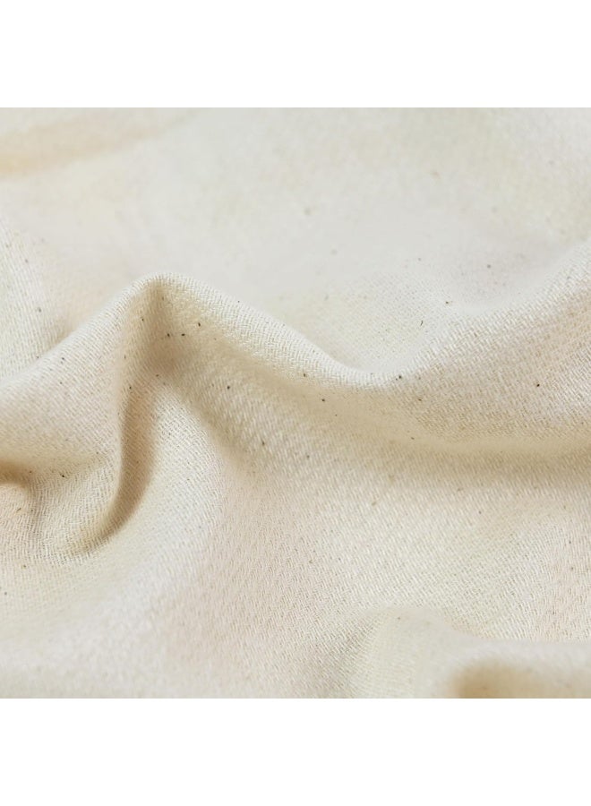 OsoCozy Unbleached Birdseye Flat Cloth Diapers (6 Pack) - 27 x 27 Inches, One-Layer Flat Cloth Baby Nappies Made of Soft, Durable 100% Birdseye Weave Cotton - Image 5