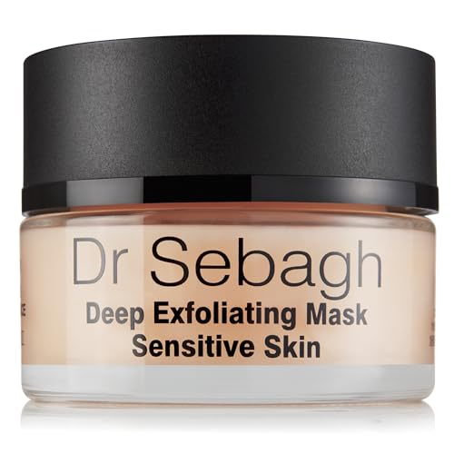 Dr. Sebagh Dr Sebagh  Exfoliating Face Mask Sensitive Skin AHA  SALYCIC ACID  Gentle Face Exfoliator for Smooth  Radiant  Sensitive Skin Exfoliating 17floz