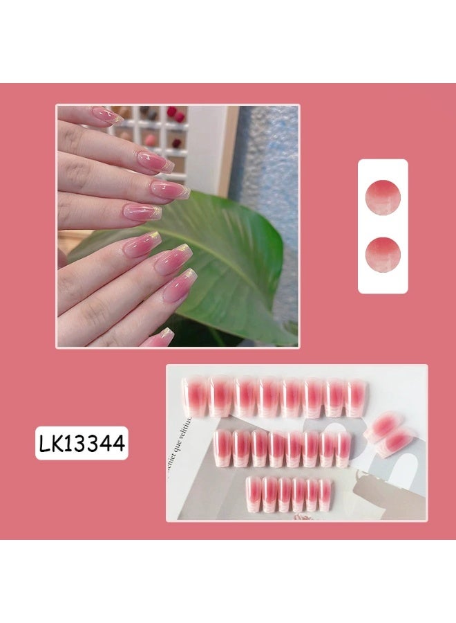 Goolsky Sunset Glow Aurora Blush Press - on Nails for Dreamy Elegant Occasion - Image 3