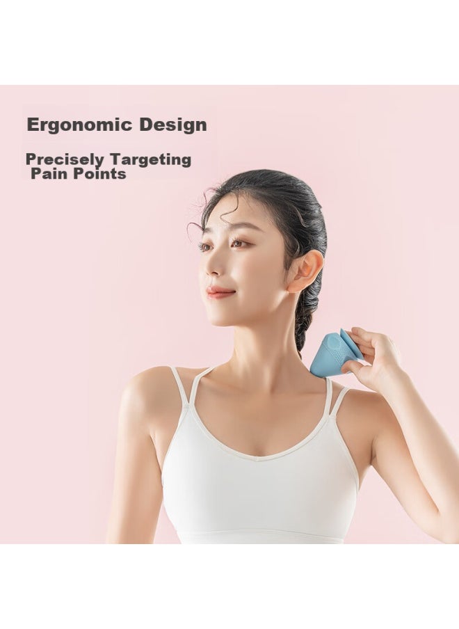 JD.com Jd Jingzao, Adhesive Massage Ball, Wall-mounted Self-adhesive Massage Ball, Back Suction Cup, Adhesive Fascia Ball, Blue  - Image 2