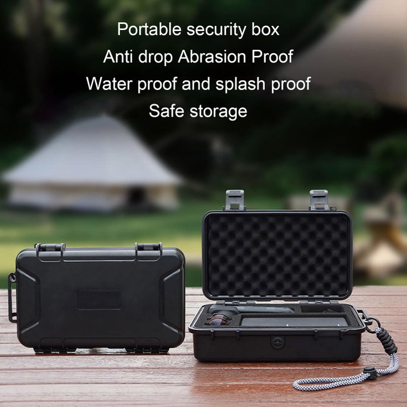 Waterproof Hard Carrying Case for 360 X5 Action Camera with Shoulder Strap Shockproof Compact Travel Storage Bag - Image 3