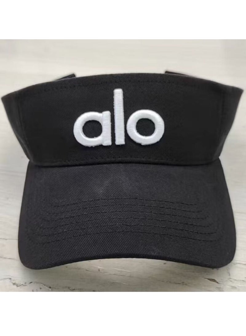 alo Alo Yoga Summer Embroidered New Style No-Top Cap 