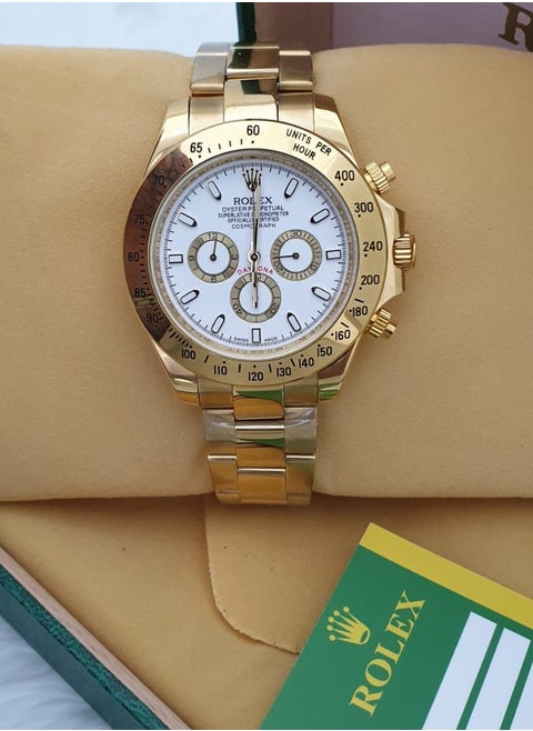 Men's watch R0Lex Daytona waterproof with accessories