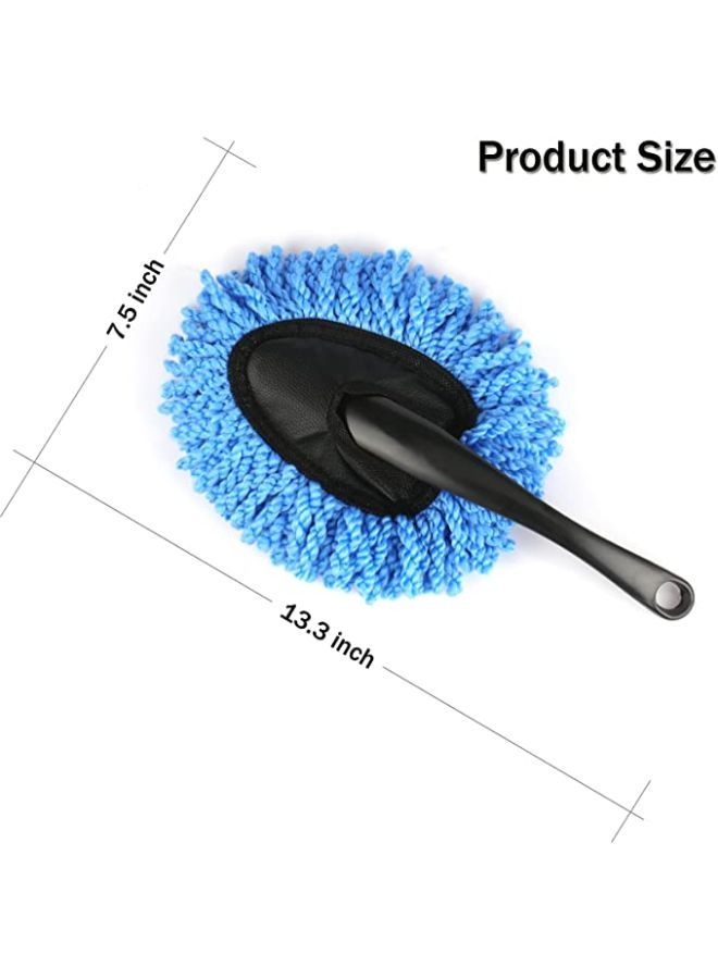 Generic 2 Pieces  Mini Microfiber Car Dash Duster Brush, Multi-Functional Car Cleaning Brush, Car Interior Exterior Accessories, Cleaning and Washing Tool for Car  - Image 2