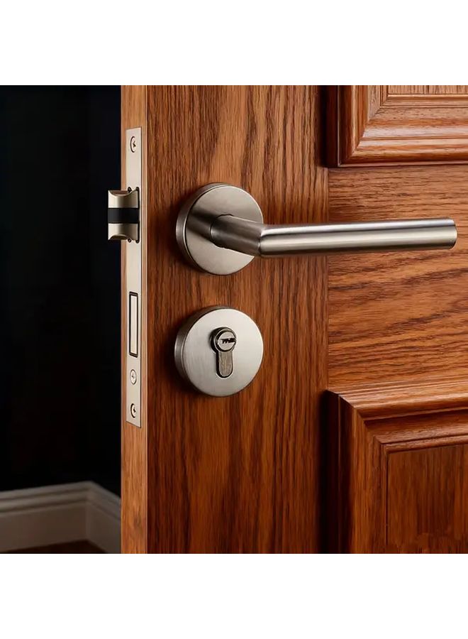 Polished Stainless Steel Sliding Door Handle Easy Install Indoor Outdoor Modern - Image 4