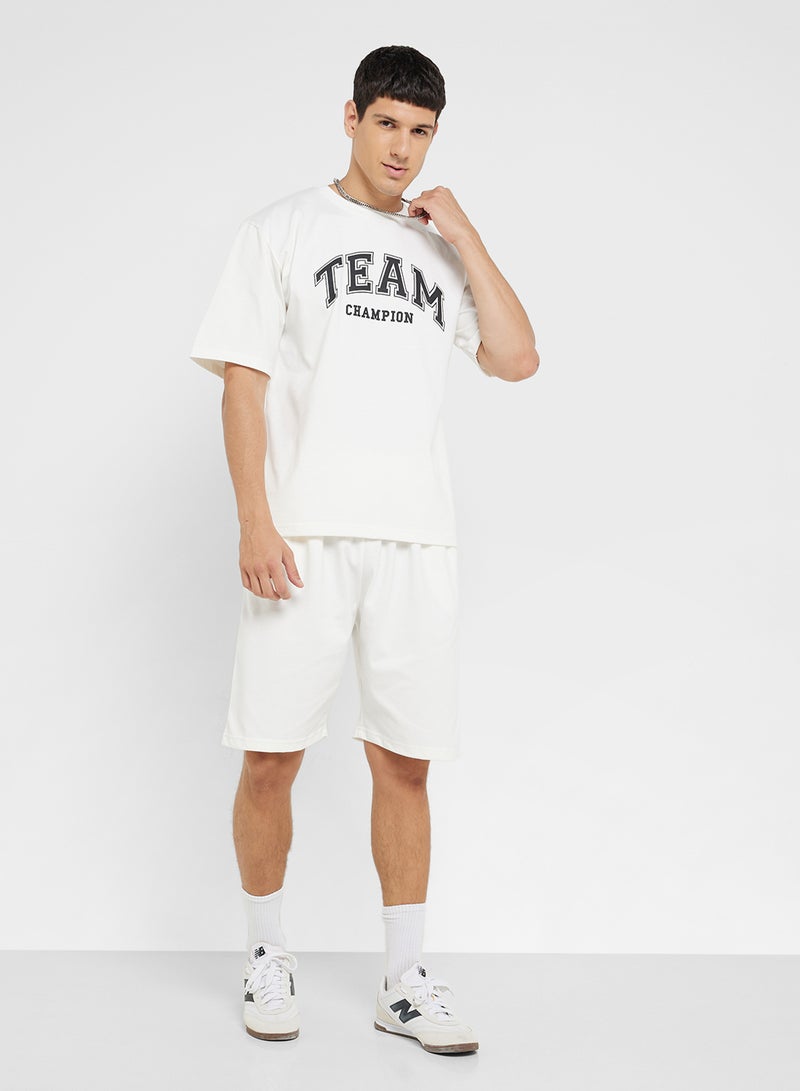 سفنتي فايف طقم تي شيرت وشورت - Image 1