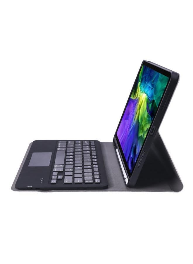 Green Tiger - A11B A 2020 Ultra thin ABS Detachable Bluetooth Keyboard Tablet Case iPad Pro 11 inch 2020 with Touchpad and Pen Slot and Holder Rose Gold - Image 1