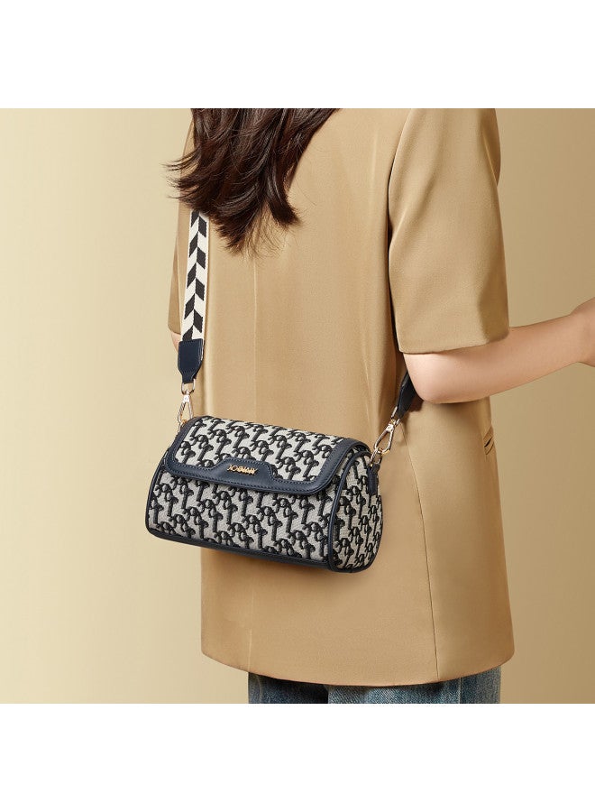 Josiny Women's Bag, Fashionable Retro Print Shoulder Bag, Versatile Pillow Bag, Crossbody Bag, Square Bag, Women's Handbag - Image 4