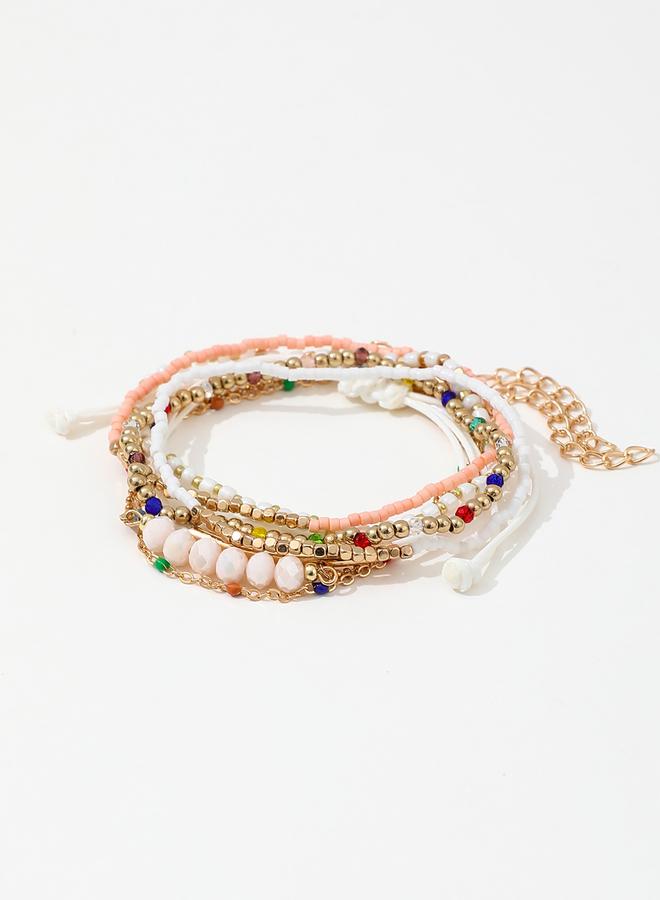 Take Two Set of 7 - Assorted Beaded Bracelets - Image 3