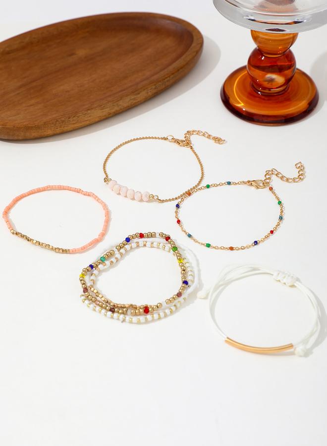 Take Two Set of 7 - Assorted Beaded Bracelets - Image 5