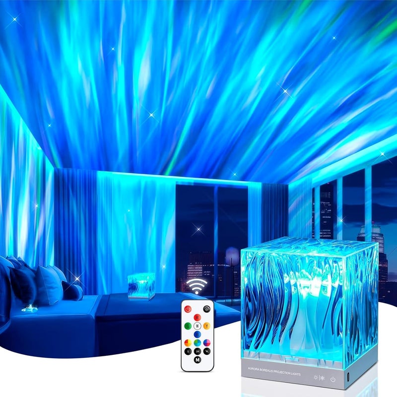 MERTTURM Northern Lights Projector with 48 Lighting Modes and Remote Control - Image 1