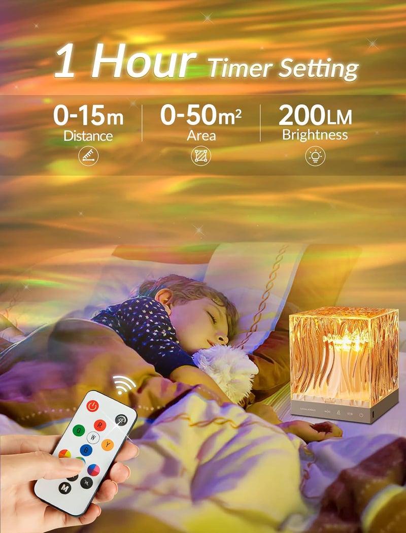 MERTTURM Northern Lights Projector with 48 Lighting Modes and Remote Control - Image 5