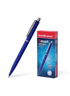 ErichKrause Retractable ballpoint pen Smart Matic Classic 0.7, ink color: blue (box 12 pcs.)  - Image 1