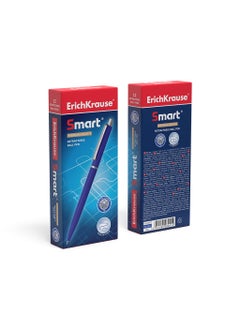 ErichKrause Retractable ballpoint pen Smart Matic Classic 0.7, ink color: blue (box 12 pcs.)  - Image 3