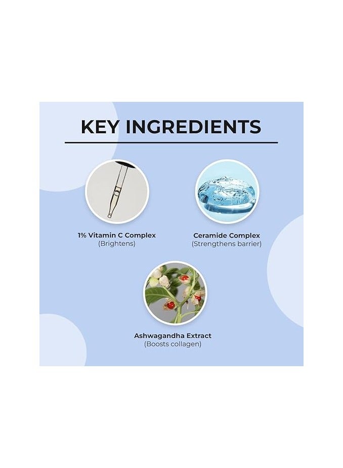 Dr. Sheth's Ceramide And Vitamin C Oil - Free Moisturizer Lightweight Moisturizer 50G  - Image 3