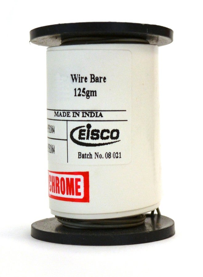 Eisco Labs Nichrome Resistance Wire, 50ft Reel, 18 Gauge SWG - 16/17 AWG - 0.048" Dia. - Image 1