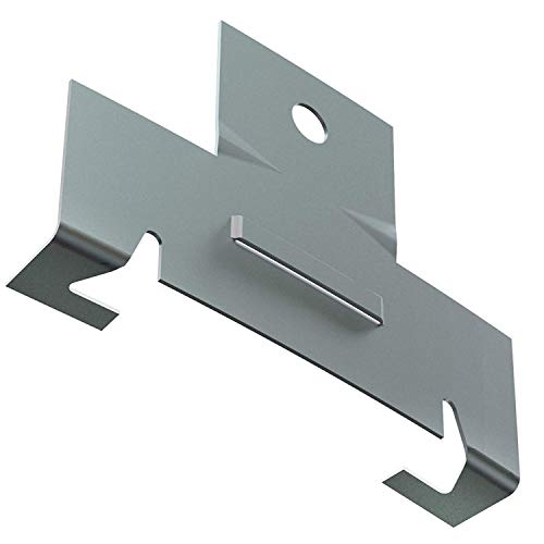 harrrrd 20 Pack (10 Pairs) Retrofit Recessed Downlight Housing C Clips with Self Tapping Screws for Down Light Can Lighting. Works with Torsion Spring to Hook Onto. - Image 5