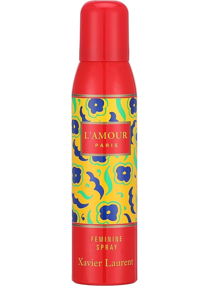 كزافييه لوران عطر كزافييه لوران لامور باريس بخاخ الجسم النسائي او دي تواليت 150 مل