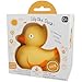 CaaOcho Pure Natural Rubber Bath Toy Rubber Ducky Lily The Duck Baby Toy Hole Free Bath Toys BPA Free Bath Toys for Infants Without Holes Sealed Natural Rubber Baby Toy - Image 3