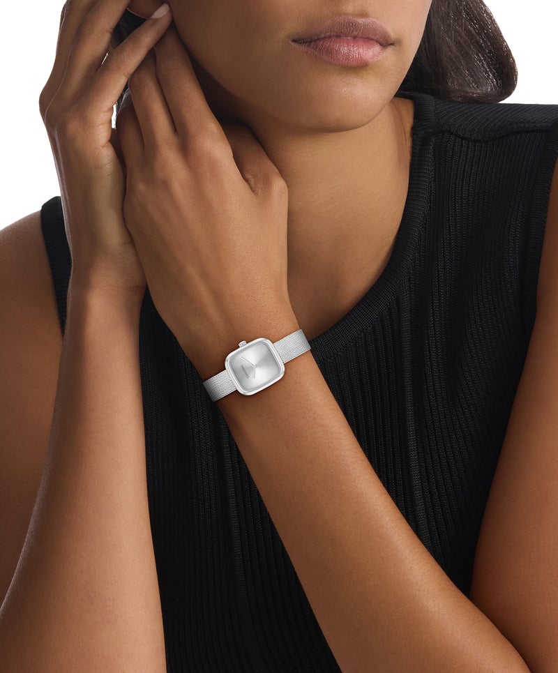 CALVIN KLEIN Rectangle Analog Women'S Stainless Steel Case  Watch - Image 4