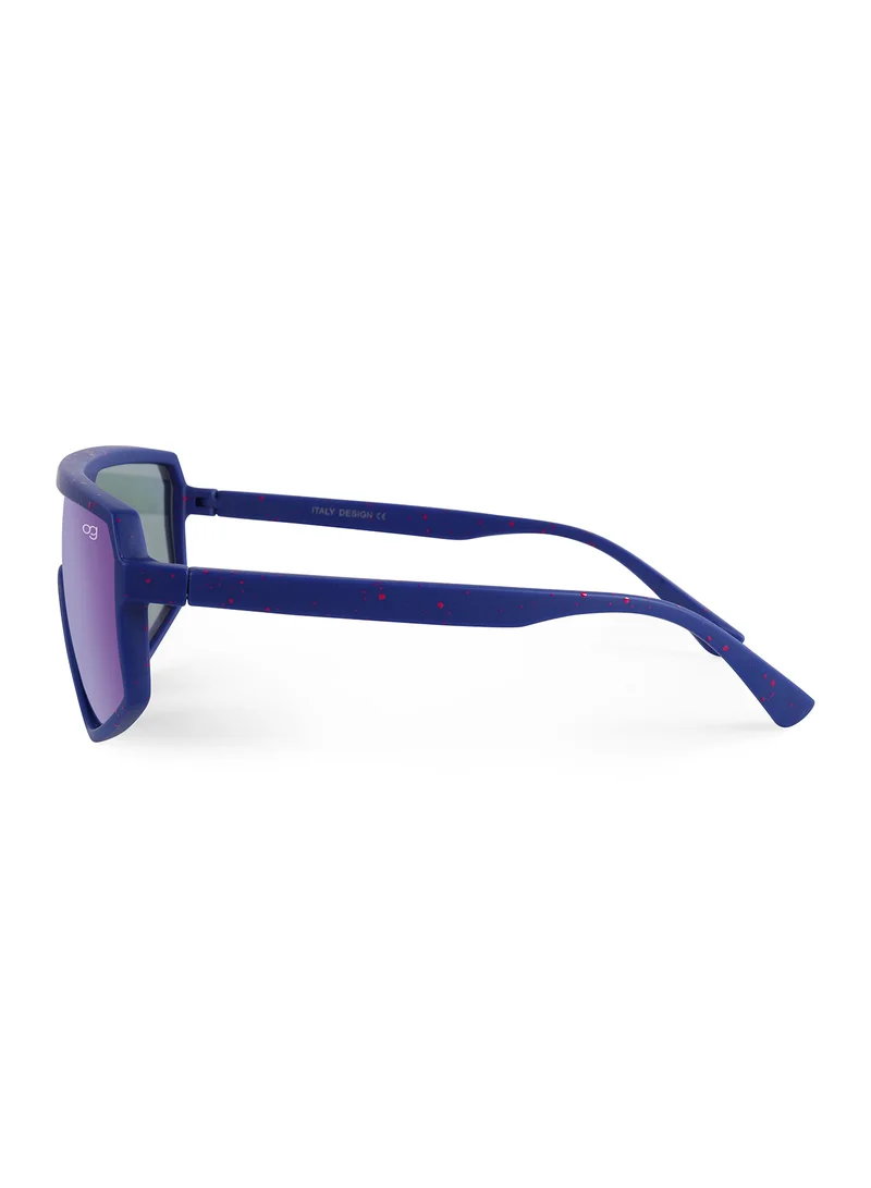Woggles  Unisex Uv-Protected Blue Sports Sunglasses  | Best Price UAE