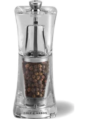 COLE & MASON Cole & Mason H37401P Crystal 125MM Pepper Mill