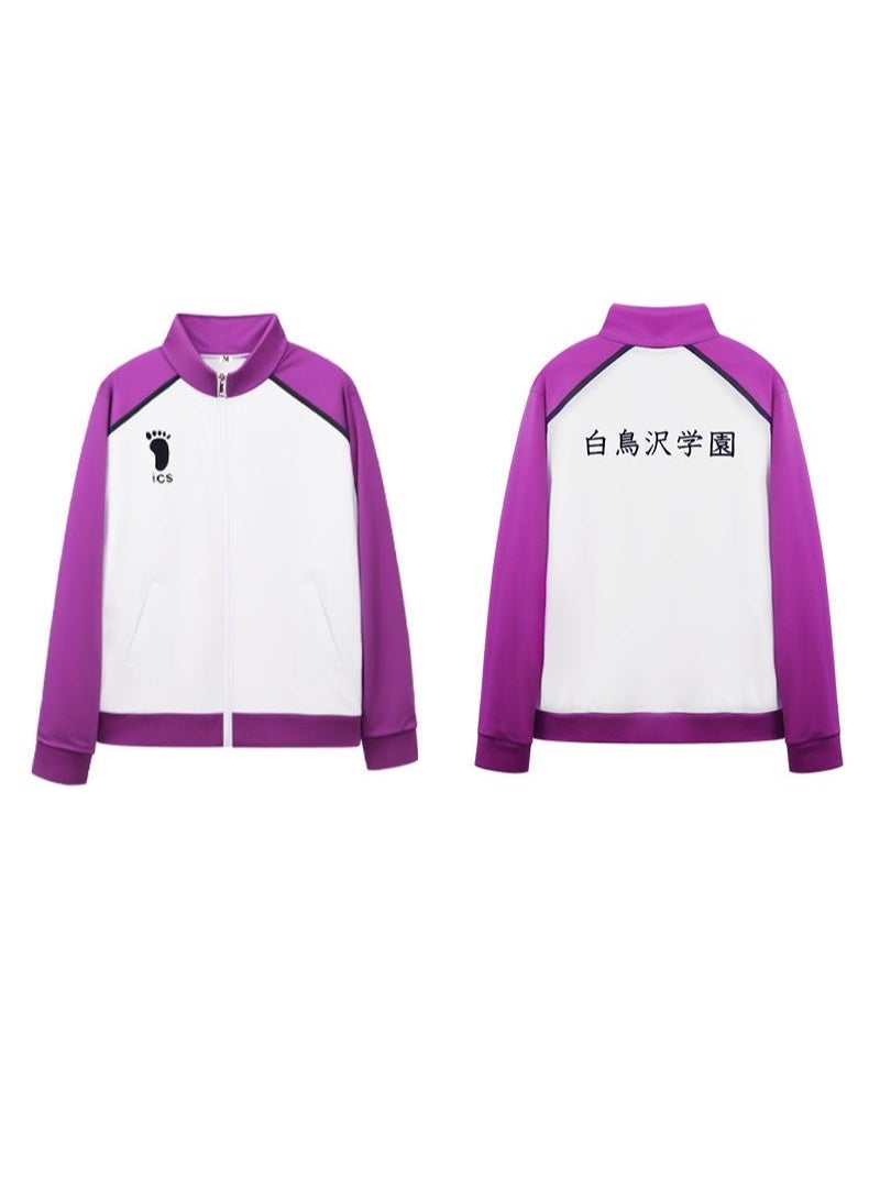 NIBEMINENT The cosplay costumes of "Haikyuu!!" include the costumes of Uno Onoga, Inazaki, Shiratori, Zawa, Kurokuro, IDA, Aoba, and Nishinagi High School - Image 1