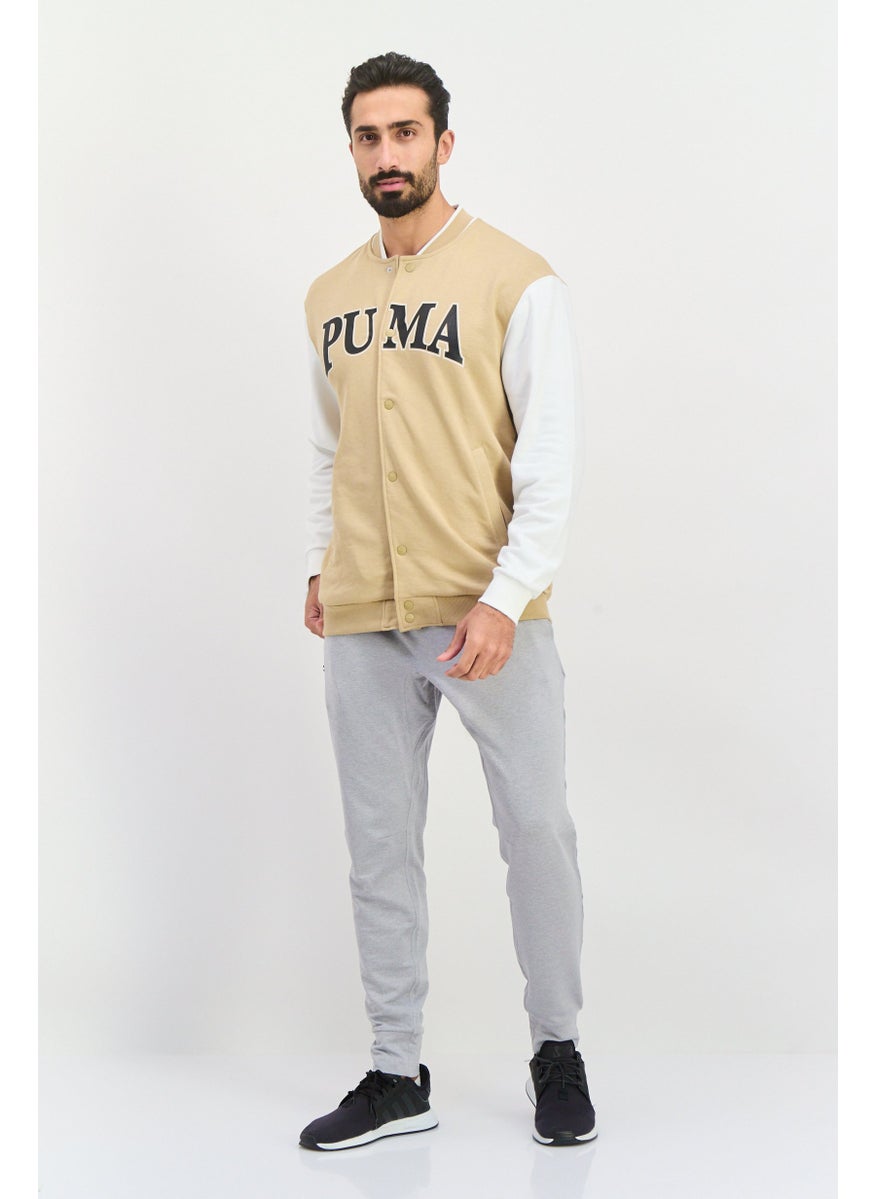 PUMA Men Sportswear Fit Long Sleeves Outdoor Jacket, Tan Combo  - Image 4