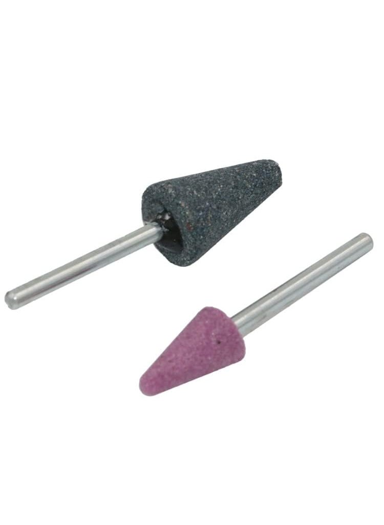 Veltrix Veltrix 10PcsSet Shank 6mm3mm Mounted Stone Grinding Head Abrasive Drill Rotary Tools Cutting Grinding Head Set For Polishing Machine  - Image 5