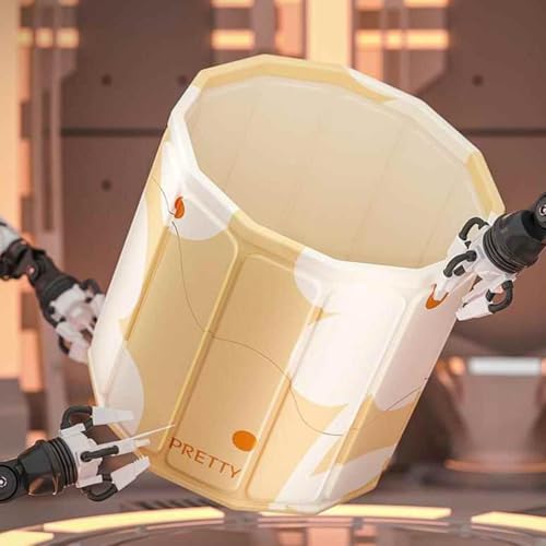 Yopple Bath tub for adult for bathroom Tub for Home SPA, Maintains Hot & Cold Temperature, Drainage Hole, Thickened Layer for Hot and ice bath tub for adults (Yellow Flower) - Image 5