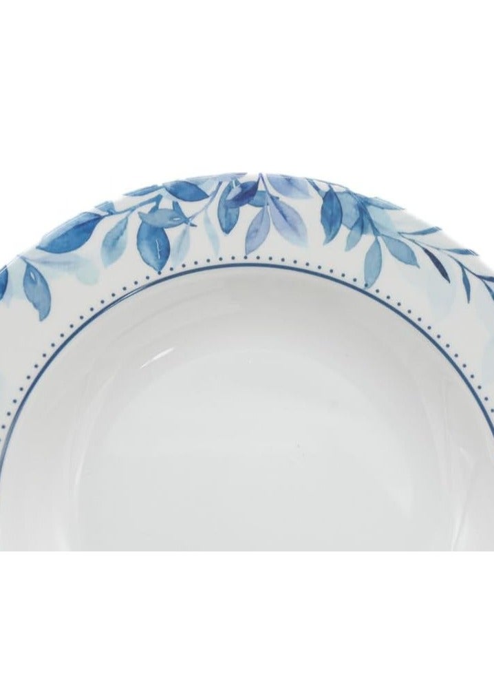 AKDC Melamine  Plate White/Blue-10 Inch - Image 3