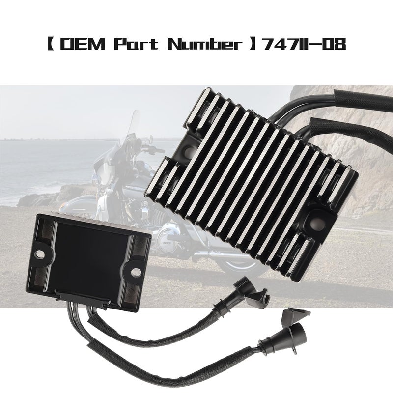 KARSEE XL883 Voltage Regulator Rectifier Compatible with Harley Davidson Sportster XL883 1200 20092013 7471108 - Image 5