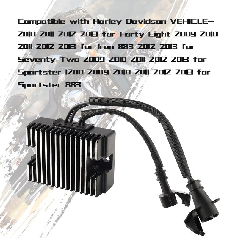 KARSEE XL883 Voltage Regulator Rectifier Compatible with Harley Davidson Sportster XL883 1200 20092013 7471108 - Image 3