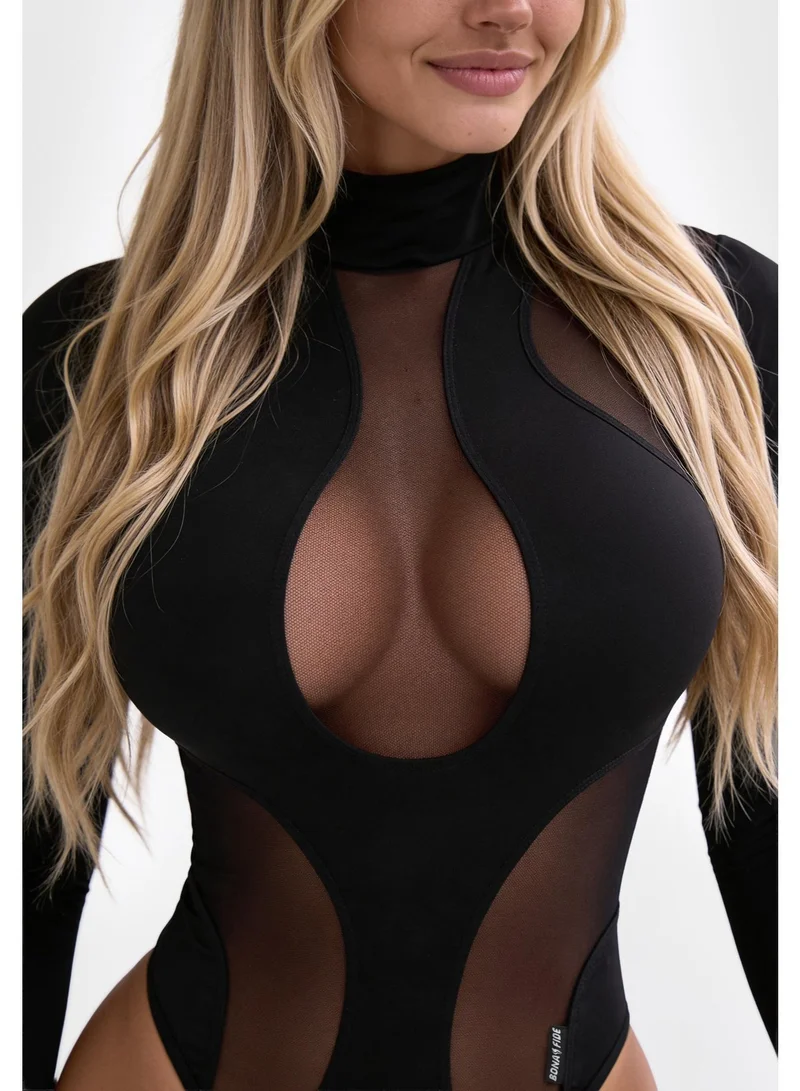 Bona Fide Valkiriya Long Sleeve Gym Bodysuit