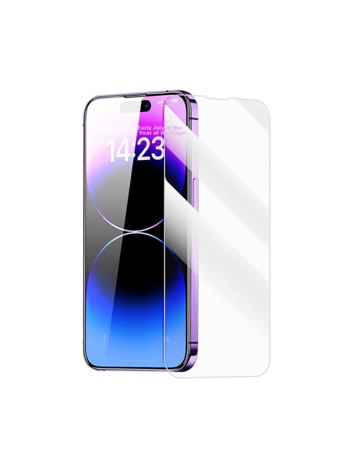 Langling Apple 15 Tempered Glass Screen Protector For Iphone 15, High Definition Glass, Dustproof, Shockproof, Anti-fingerprint, Ultra-thin, Non-full Screen Coverage Protective Film