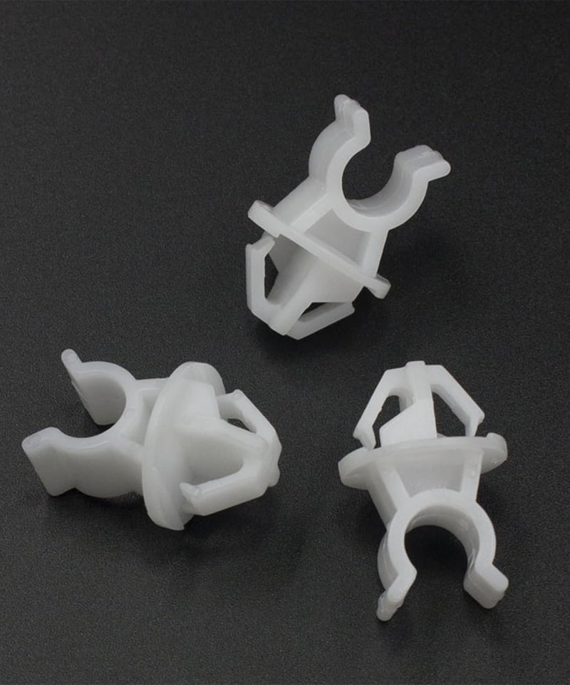 UBOG 10PCS Hood Prop Rod Clip,Hood Prop Rod Holder Clip,Car Accessories Car Hood Prop Mount Holder Clip,Support Hood Prop Rod Holder Clip,Compatible with Some Models,Replace #91503-SS0-003 Precision polished solid material - Image 4