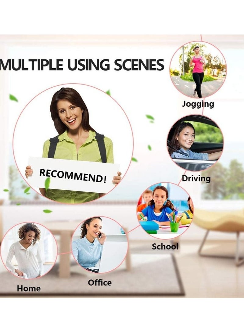 كابتن تيك مصحح الوضعية للنساء ، دعامة ظهر علوية مريحة قابلة للتعديل ، أداة تمليس ظهر مسامية ، مدرب وضع تحت الملابس لتسكين الآلام من الكتف والظهر ، وتحسين المزاج (M) - Image 4