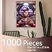 Tucocoo Old Lady Jigsaw Puzzles Old Woman 1000 Pieces for Adult Grandma Intellectual Decompressing Fun Family Game Challenging for Family Friend Game 197 x 276 Inch - Image 4