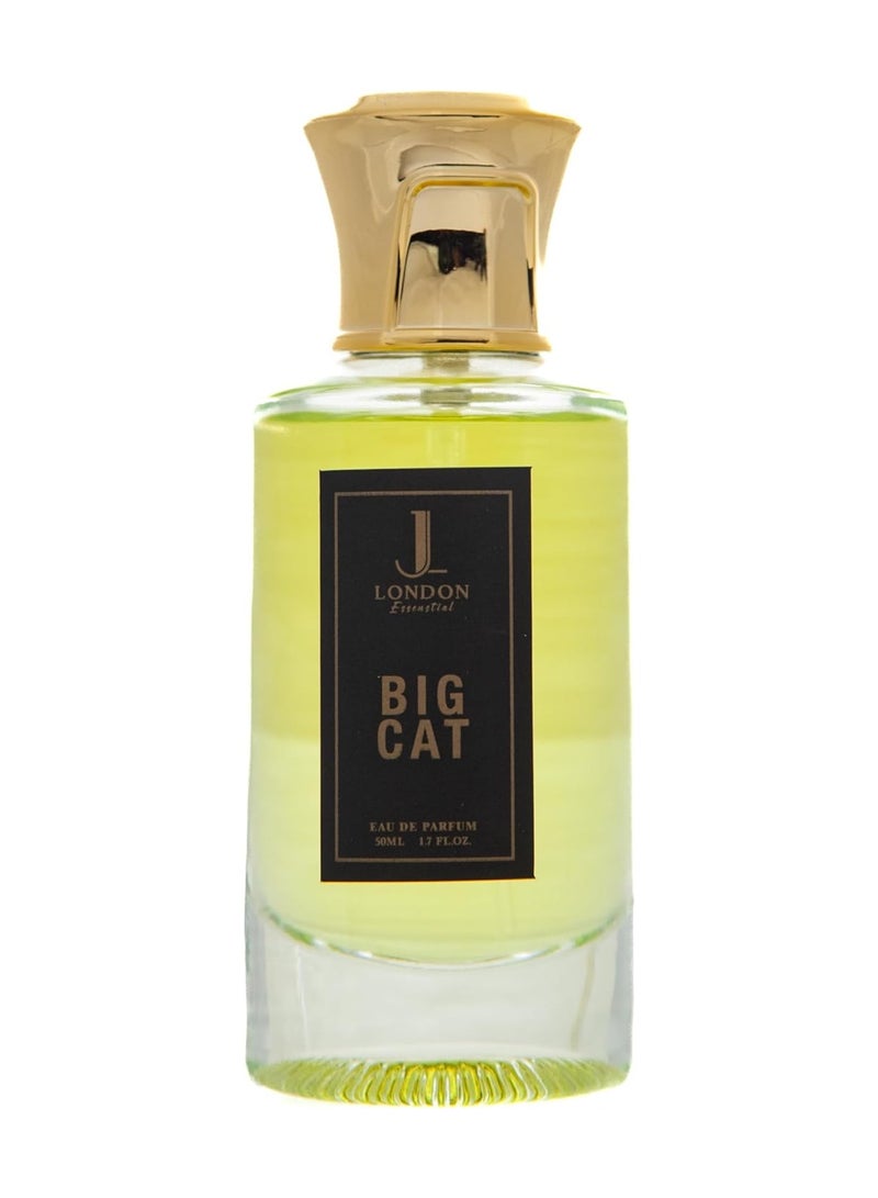 JAN LONDON JAN LONDON ESSENTIAL - BIG CAT EDP Perfume For Men And Women Long Lasting Unisex Fragrance Inspired Perfumes for Ladies & Gents 50ml - Image 1