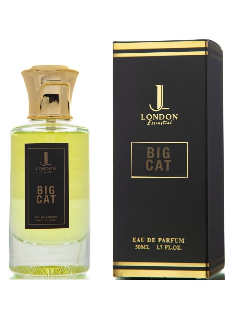 JAN LONDON JAN LONDON ESSENTIAL - BIG CAT EDP Perfume For Men And Women Long Lasting Unisex Fragrance Inspired Perfumes for Ladies & Gents 50ml - Image 3