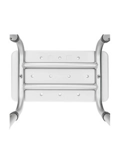 Generic Bath seat and bathtub chair with adjustable height for the elderly pregnant women people with special needs and the elderly one step ladder white  - Image 3