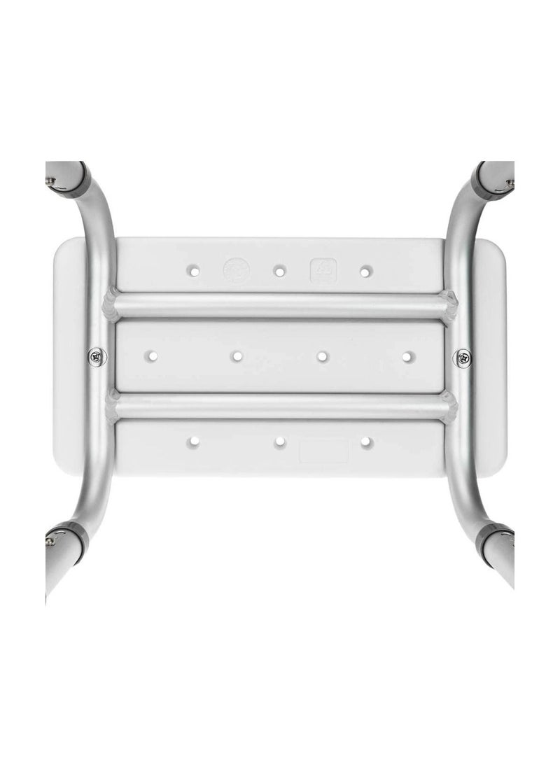 Generic Bath seat and bathtub chair with adjustable height for the elderly pregnant women people with special needs and the elderly one step ladder white  - Image 3