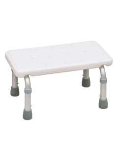 Generic Bath seat and bathtub chair with adjustable height for the elderly pregnant women people with special needs and the elderly one step ladder white  - Image 4