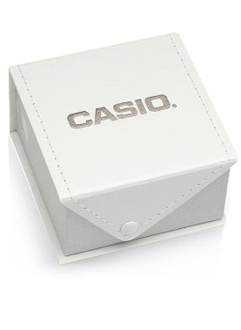 CASIO - CASIO MTP-E510D-2AV Turquoise  Dial Sporty Chronograph Design Stainless steel Mens Watch - Image 1