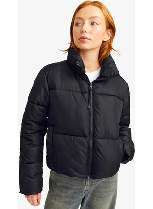 JJXX Jxsolvej Women's Black Coat 12258068-BLACK  - Image 2