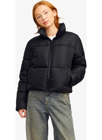 JJXX Jxsolvej Women's Black Coat 12258068-BLACK  - Image 1