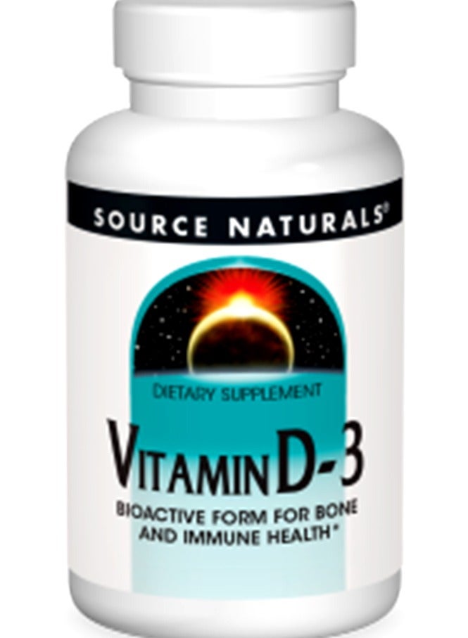 سورس ناتشورالز فيتامين د-3، 200 قرص، 1000 وحدة دولية