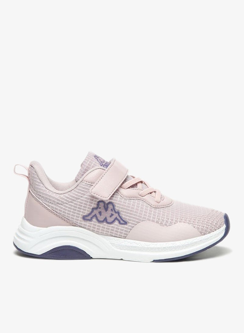 كابا حذاء مشي بناتي شبكي بنقوش مع إغلاق بشريط لاصق - Image 1