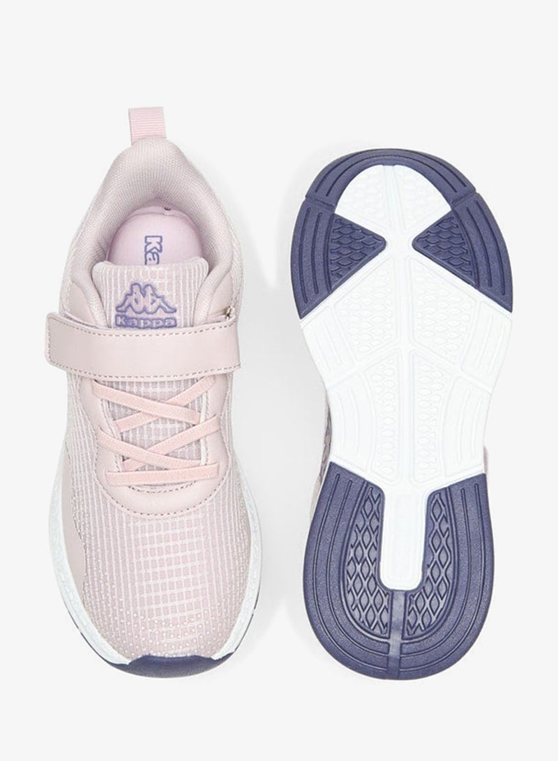 كابا حذاء مشي بناتي شبكي بنقوش مع إغلاق بشريط لاصق - Image 4