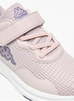 Kappa Girls' Mesh Textured Walking Shoes with Hook and Loop Closure  - Image 5